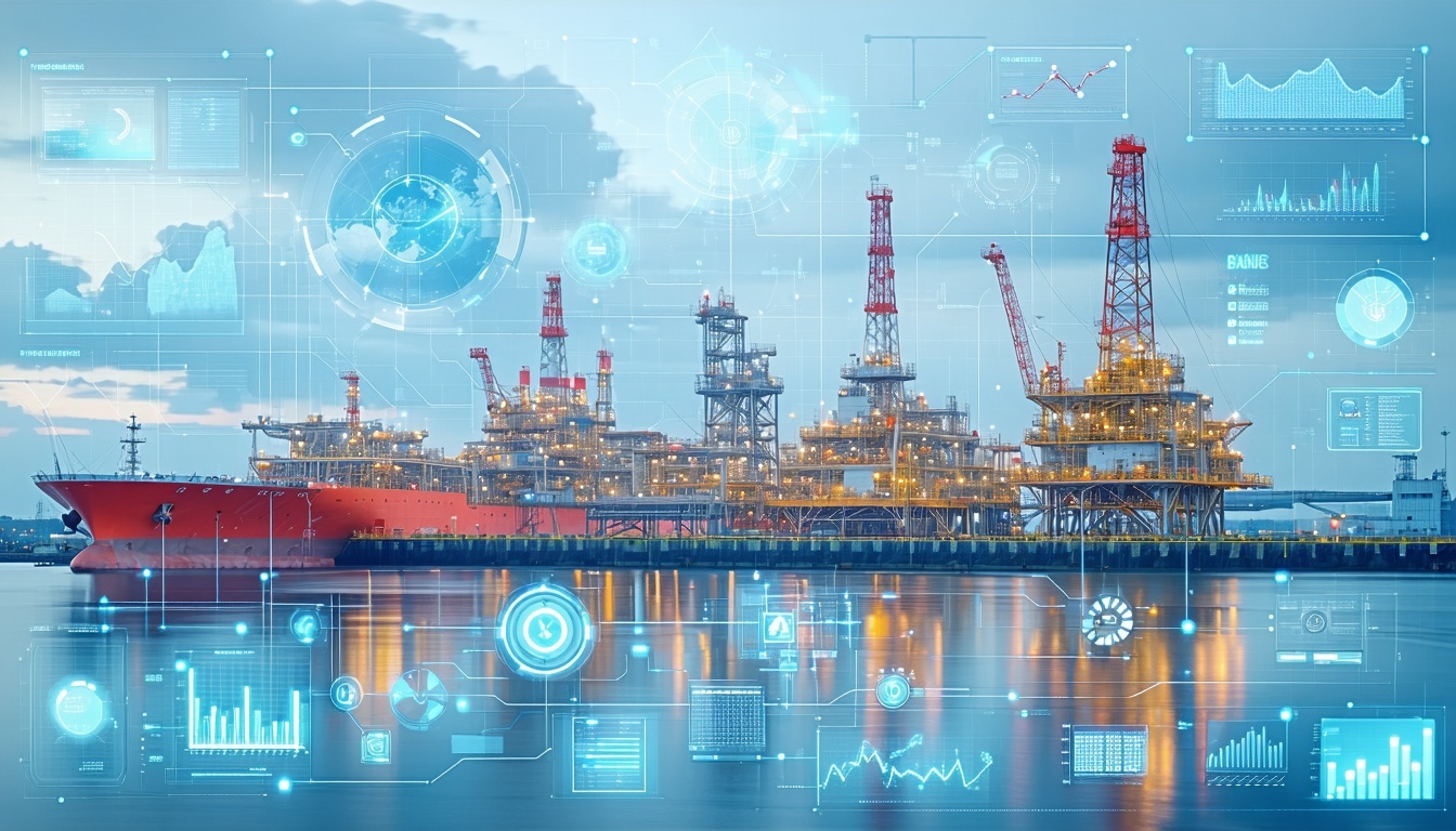Oil and gas industry IT strategy graphic